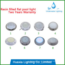 New Resin Filled Flat LED Swimming Pool Light